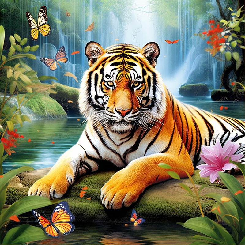 Art Craft Kits For Adults - Set di Pittura Diamantata Tiger King,