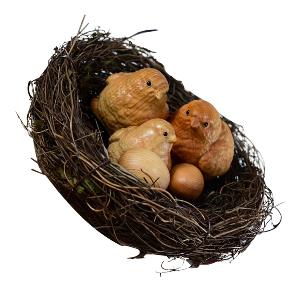 Art Craft Gift Ideas - Set di Sculture di Pulcini in