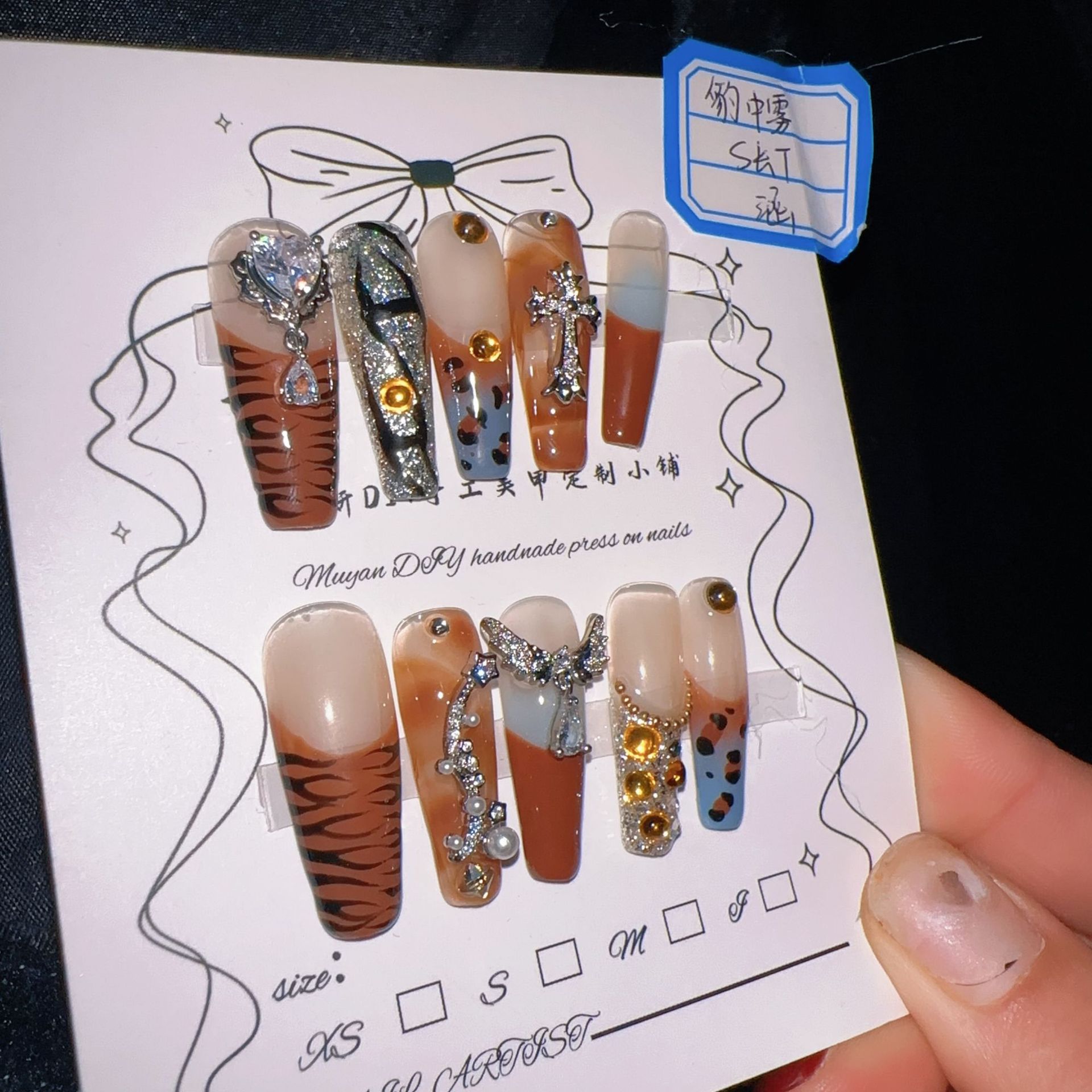 Art & Craft Jojo - Unghie Finte Extra Lunghe a Forma