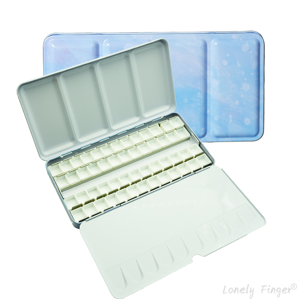 Gouache Paint Set - Set di Palette Vuote per Acquerelli