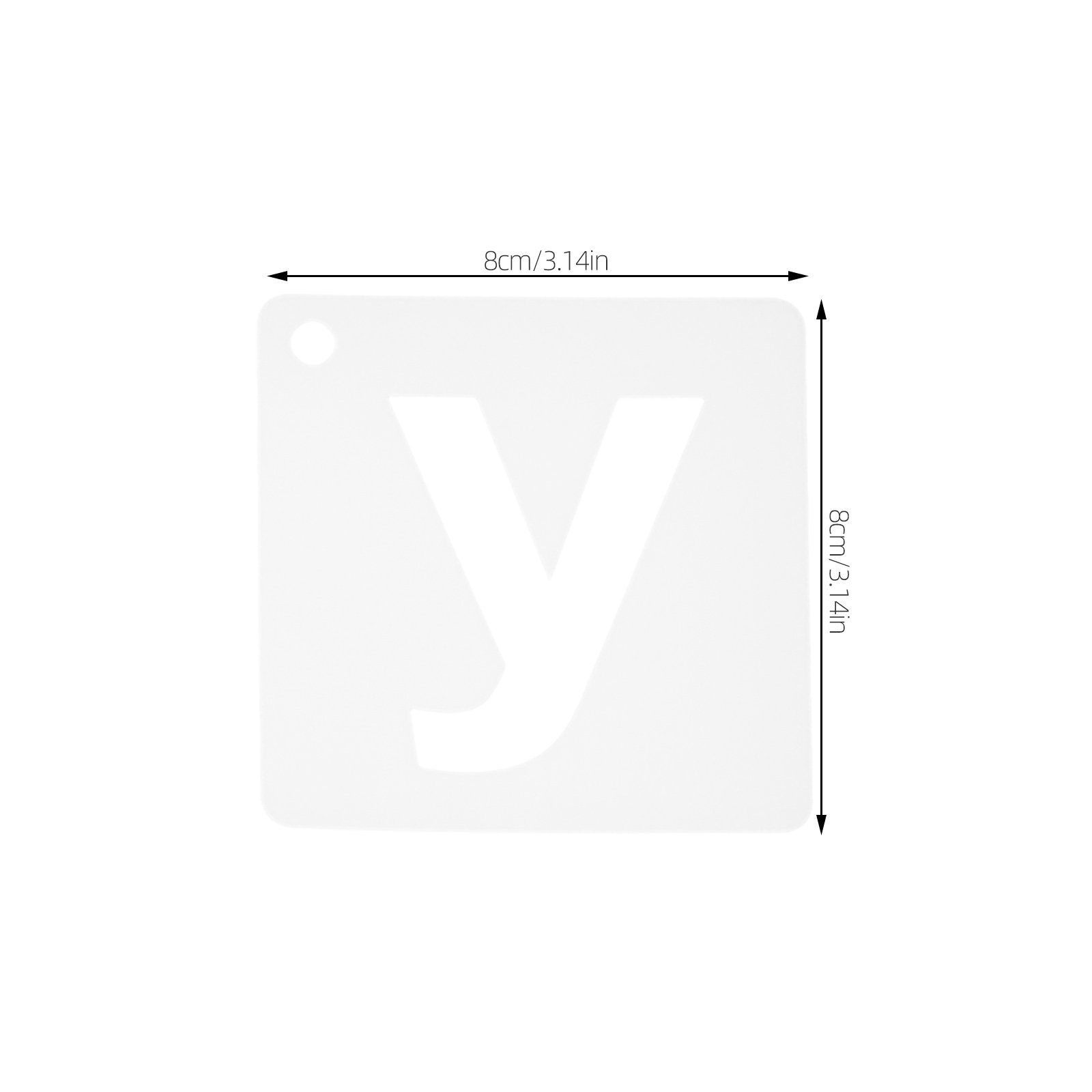 1 Set di Stencil Alfabetici Ri - Art Craft Template recensione e prezzo