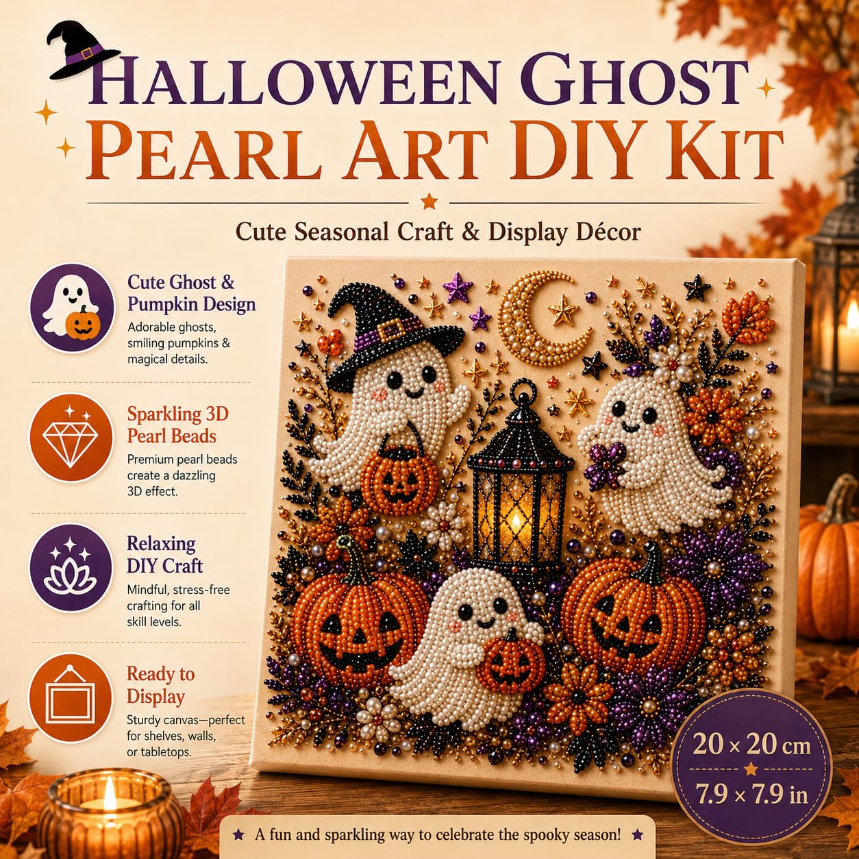 Kit Artistico di Perle Fantasm - Art Craft Kits For Adults recensione e prezzo
