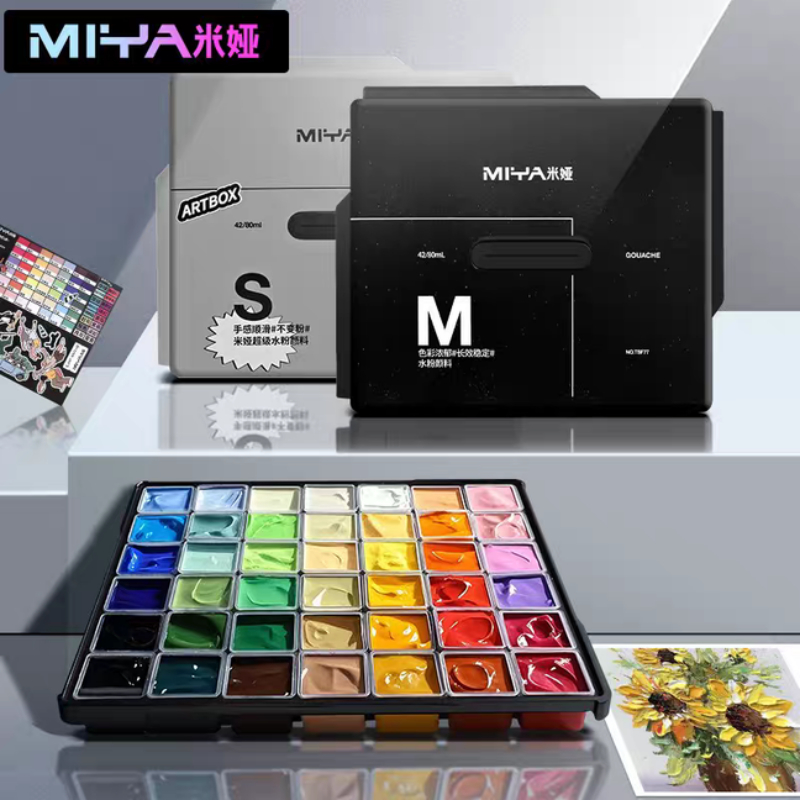 MIYA Set di gelatine per pittu - Gouache Paint Set recensione e prezzo