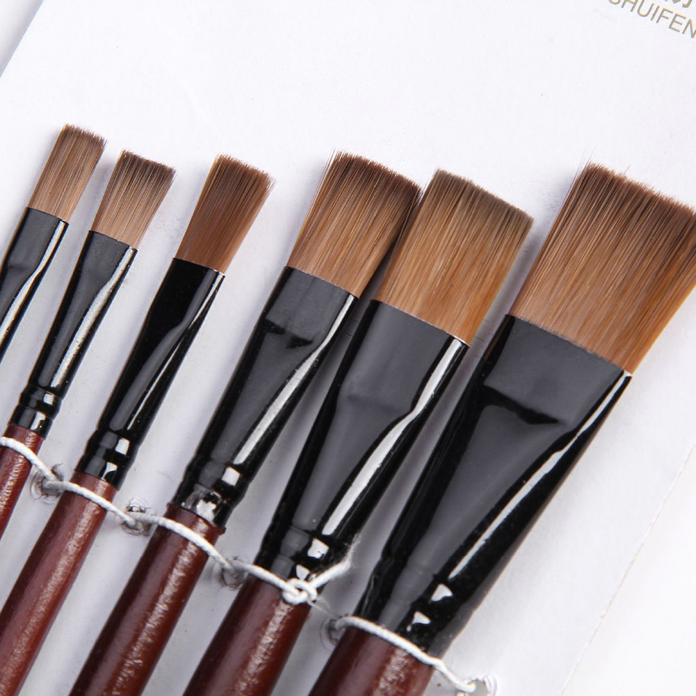 6Pcs Nylon Acrilica Pittura Ad - Gouache Paint Set recensione e prezzo
