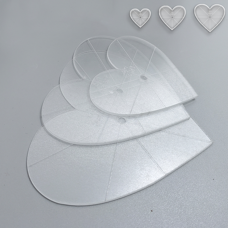 Set di 3 Righelli Acrilici a F - Art Craft Template recensione e prezzo
