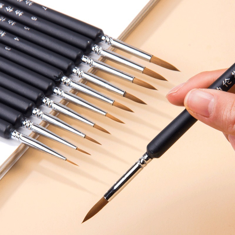 Fine Detail Paint Brush Hook L - Gouache Paint Set recensione e prezzo