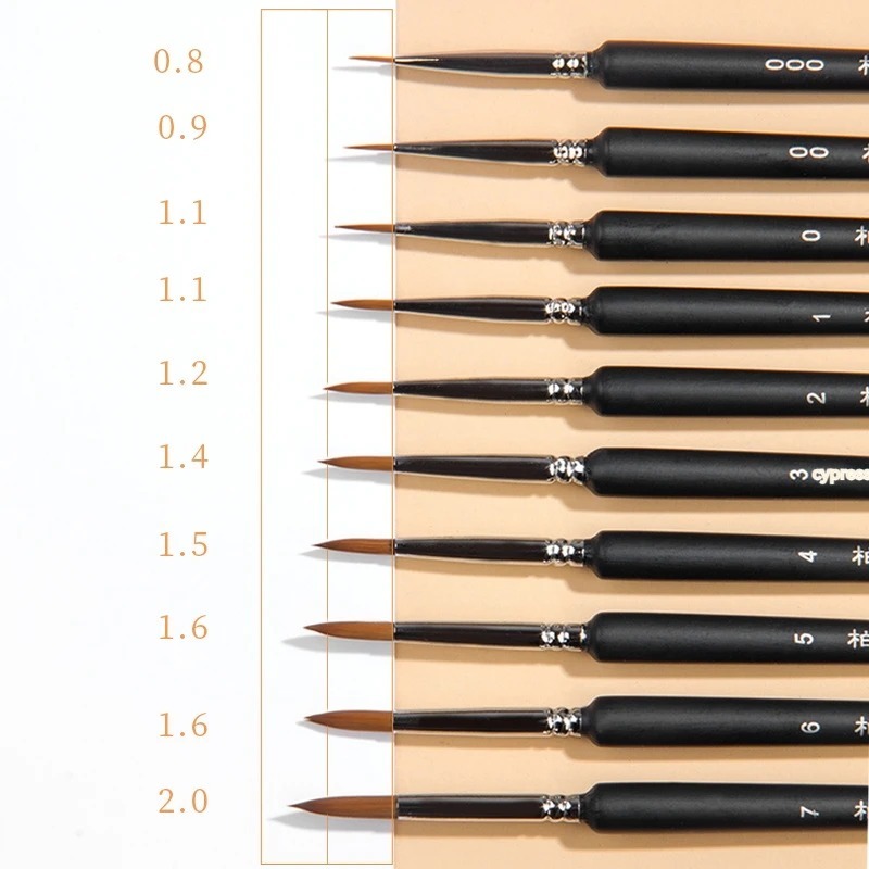 Fine Detail Paint Brush Hook L - Gouache Paint Set recensione e prezzo