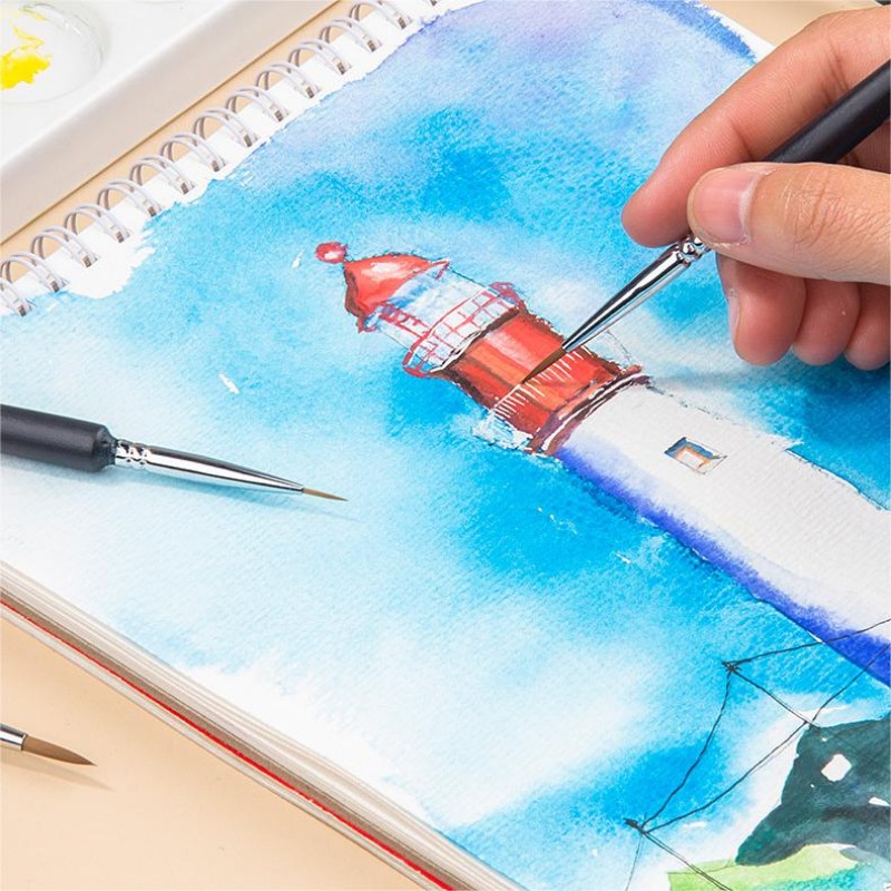 Fine Detail Paint Brush Hook L - Gouache Paint Set recensione e prezzo