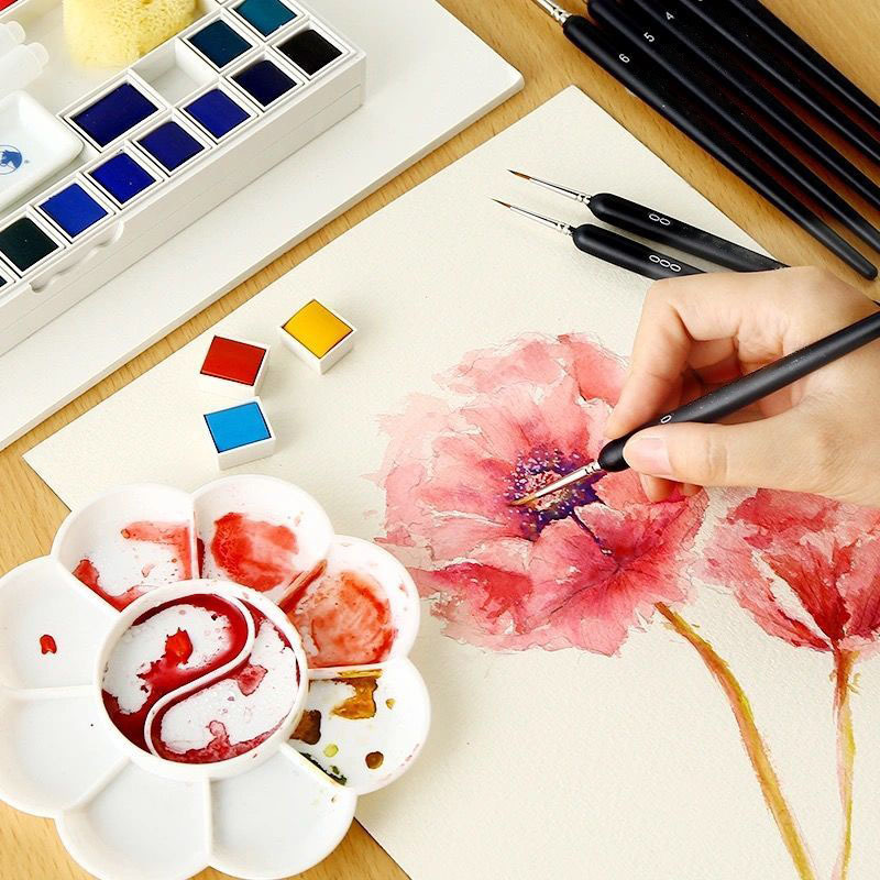 Pennello Hook Line per Acquere - Gouache Paint Set recensione e prezzo