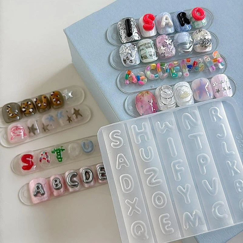 Stampo in Silicone per Nail Ar - Art Craft Template recensione e prezzo
