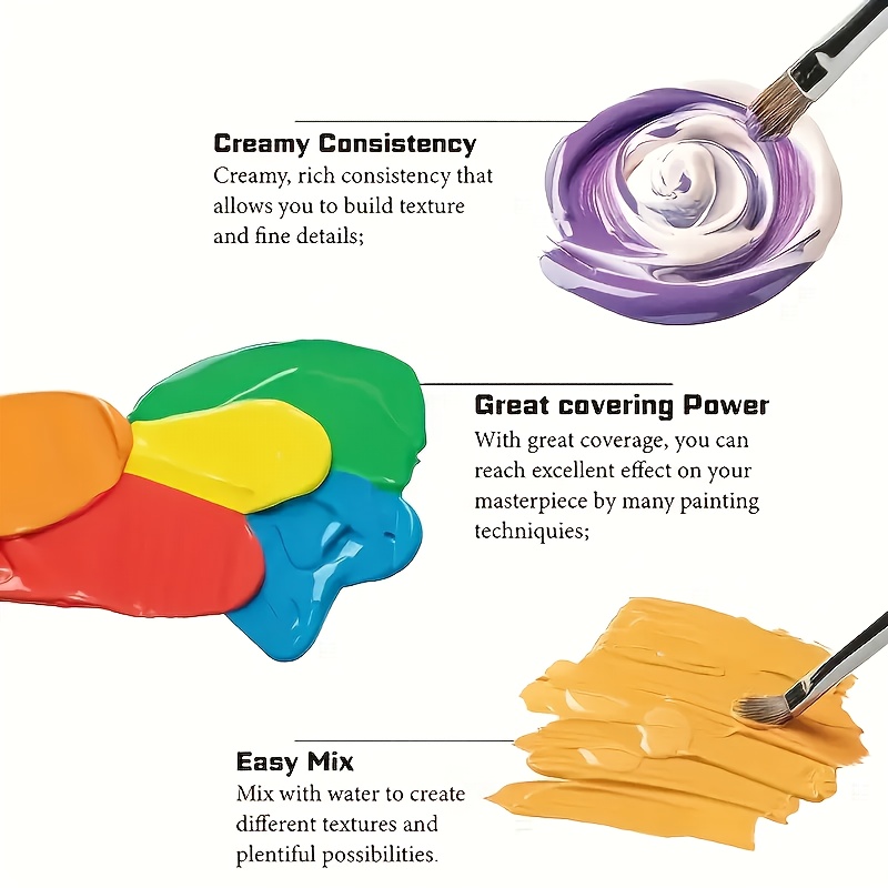 Set di Colori a Tempera - Qual - Gouache Paint Set recensione e prezzo