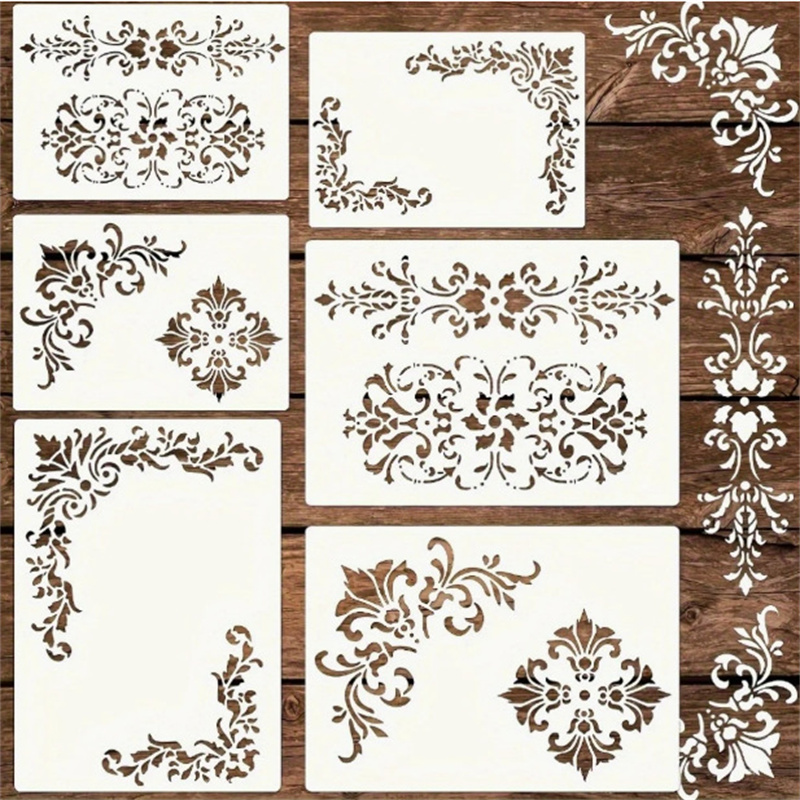 Set di 6 Stencil Floreali per  - Art Craft Furniture recensione e prezzo