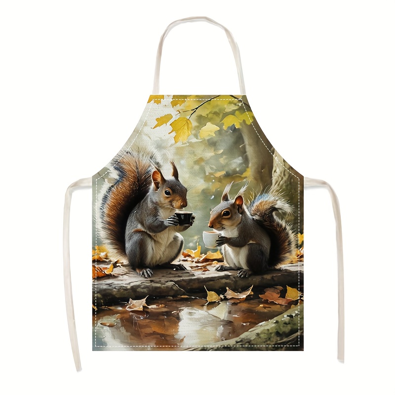 Grembiule in Lino con Stampa S - Art Craft Gift Ideas recensione e prezzo
