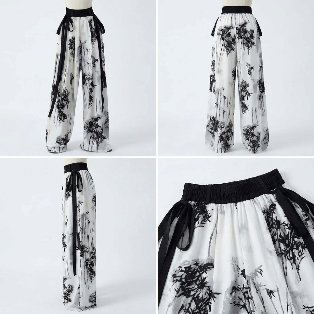 Pantaloni Casual in Seta Ghiac - Silk Painting Dye recensione e prezzo