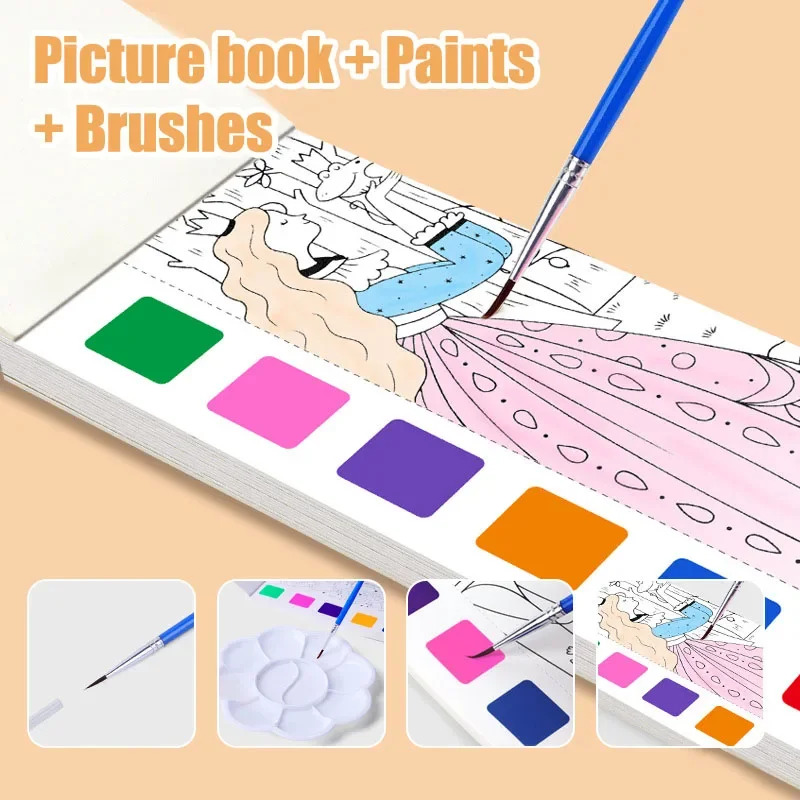 Set di libri per acquerelli po - Gouache Paint Set recensione e prezzo