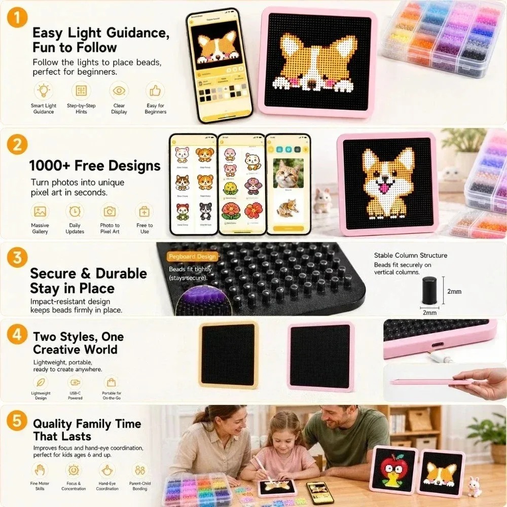 Pannello LED Controllato da Ap - Art Craft App recensione e prezzo
