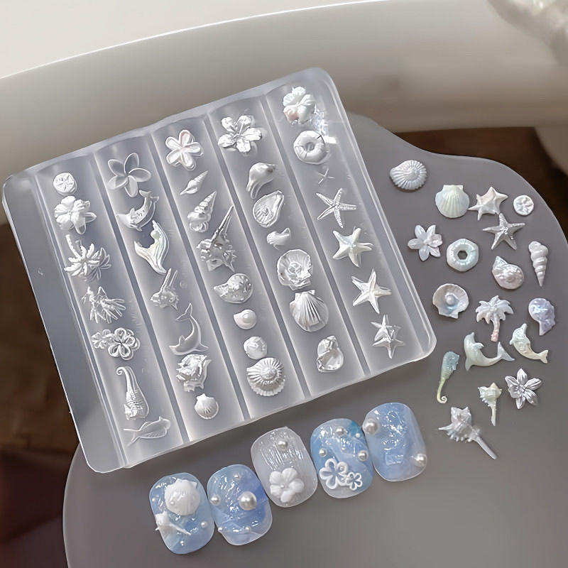 Stampo 3D Decorazioni per nail - Art Craft Template recensione e prezzo