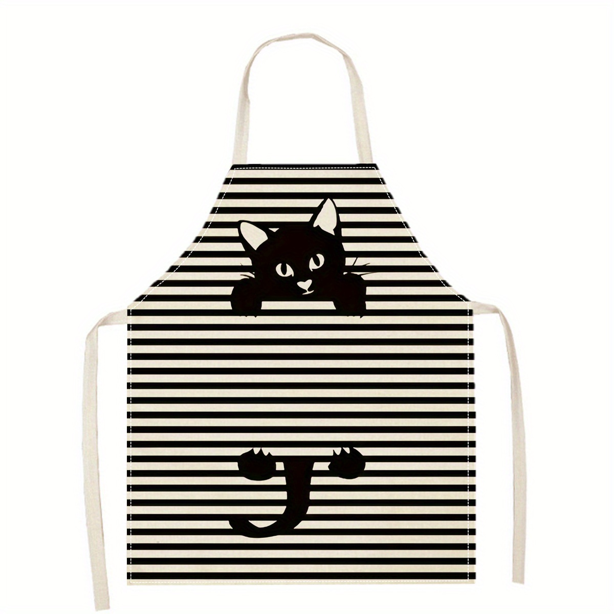 Grembiule in Lino con Stampa D - Art Craft Gift Ideas recensione e prezzo