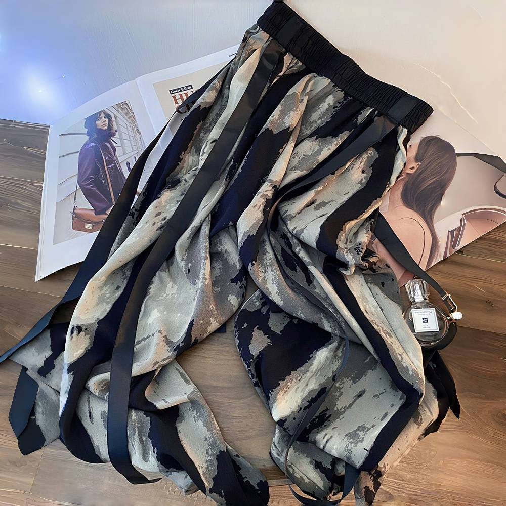 Pantaloni a gamba larga in set - Silk Painting Dye recensione e prezzo